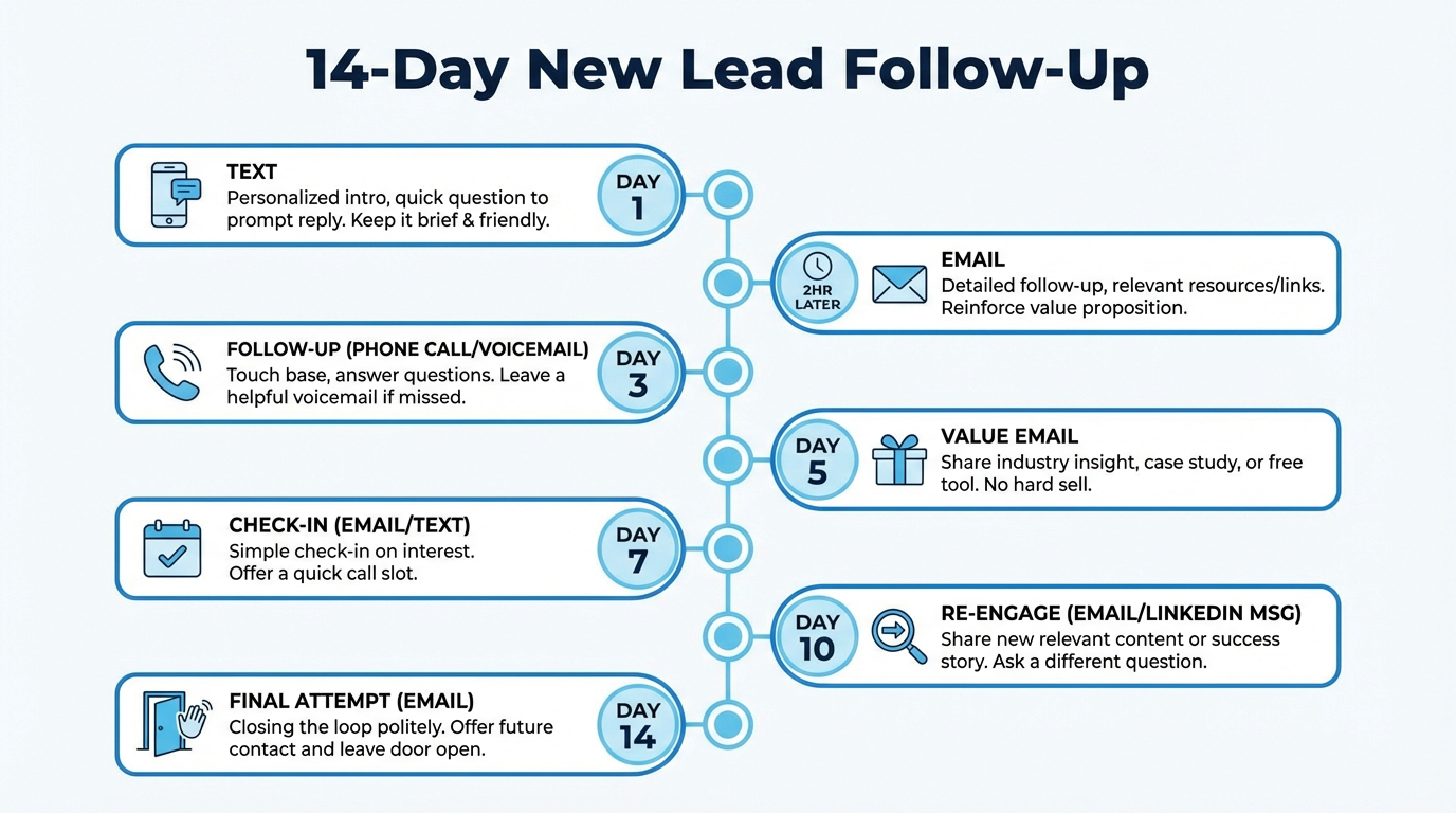 Real Estate Drip Campaign infographic