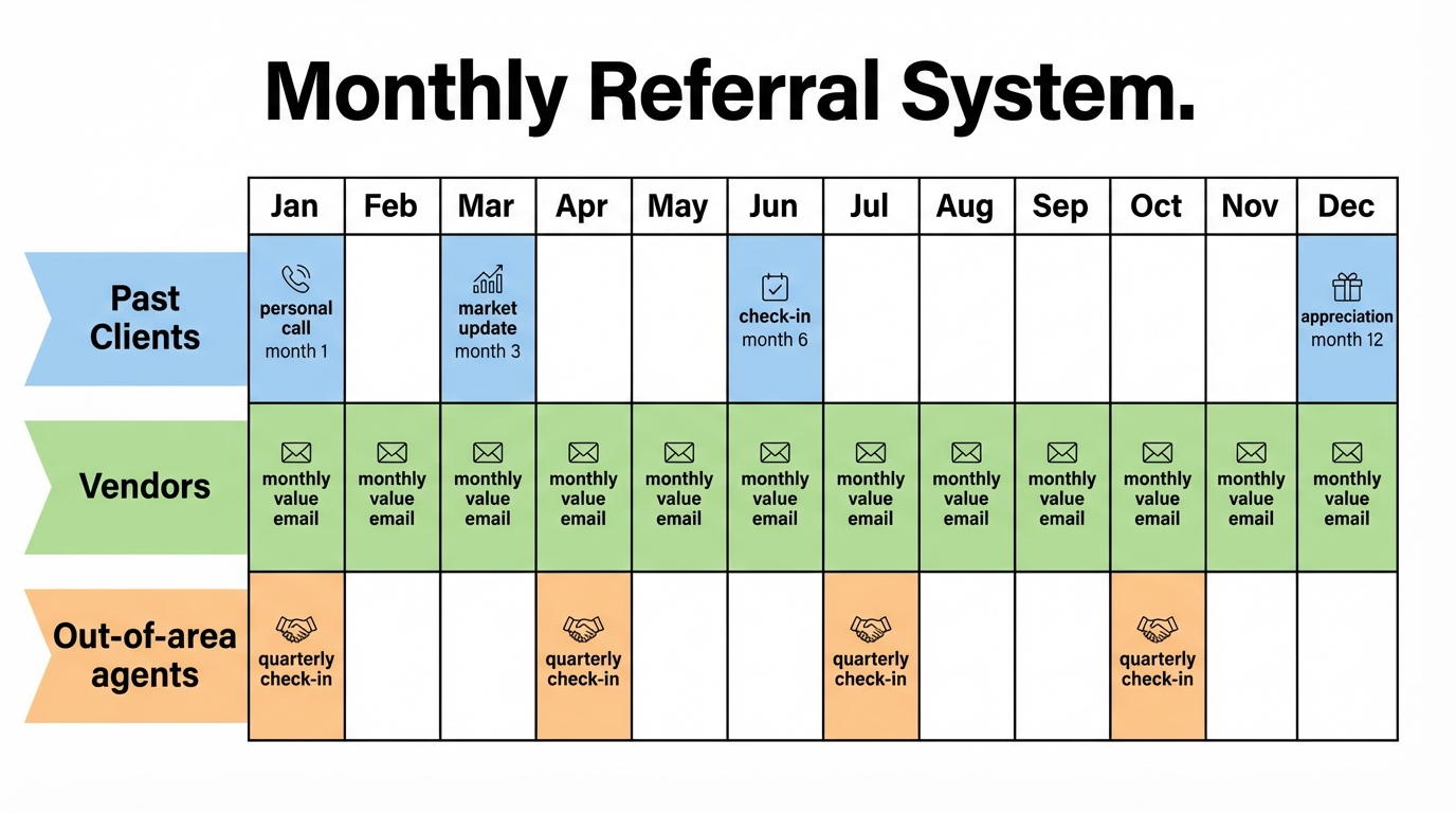 Real Estate Referral Network infographic