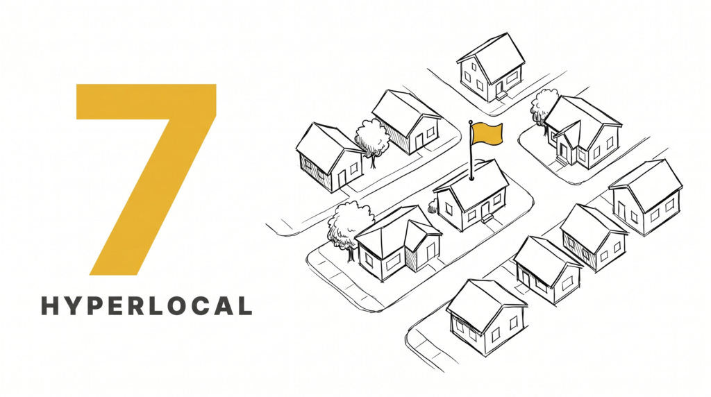 Hyperlocal Real Estate Marketing: 7 Plays to Own It
