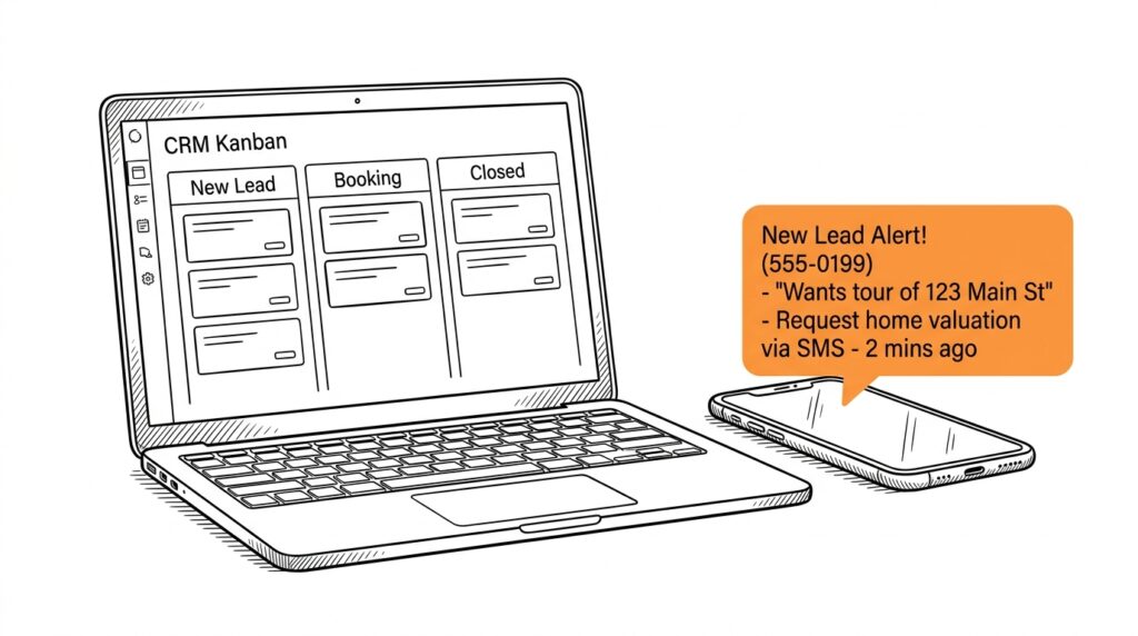 GoHighLevel for Real Estate Agents 2026 Setup Lead Alert Tour Request