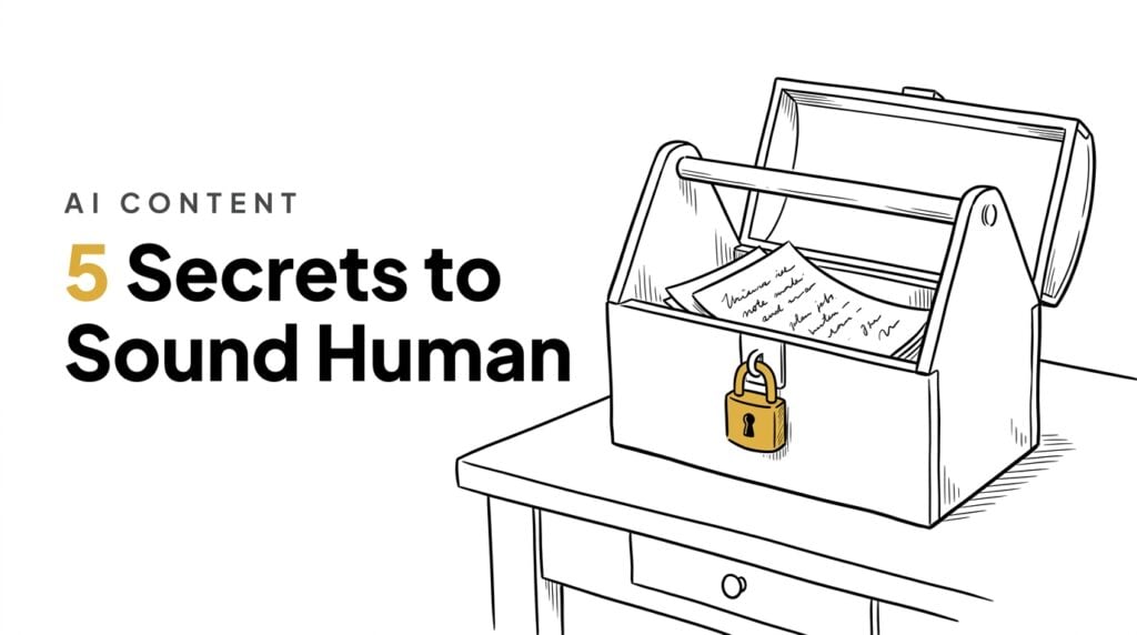 human sounding AI content