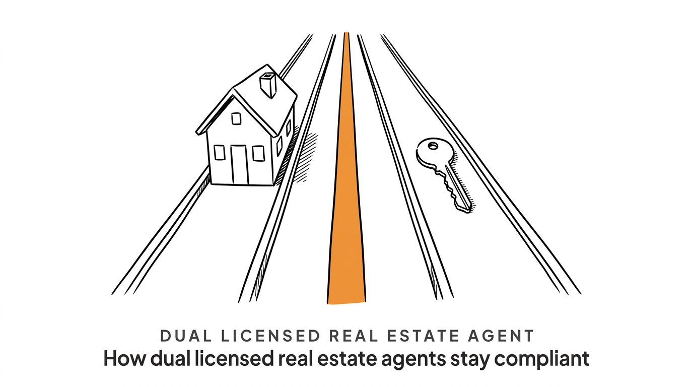 How dual licensed real estate agents stay compliant