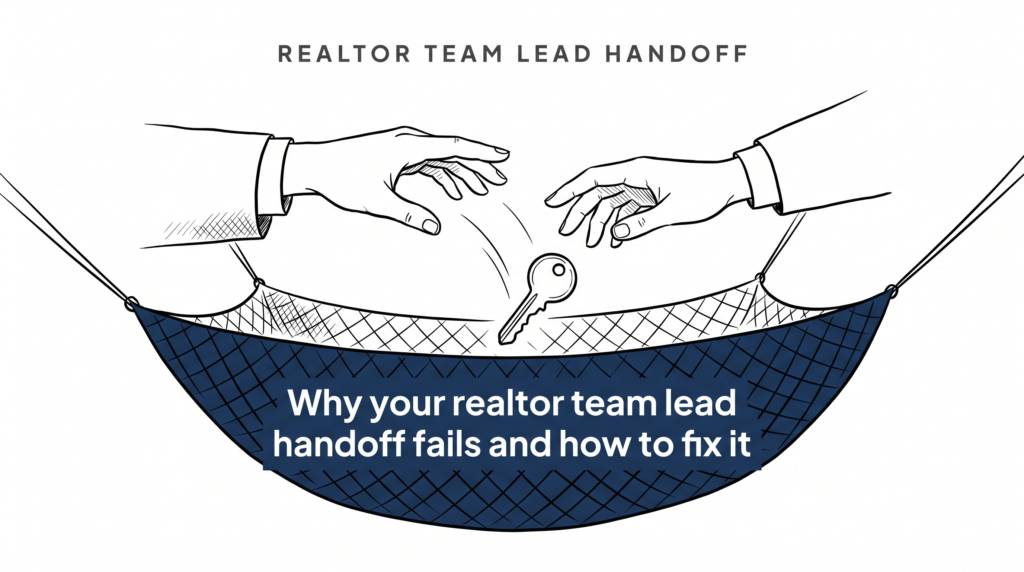 Why your realtor team lead handoff fails and how to fix it