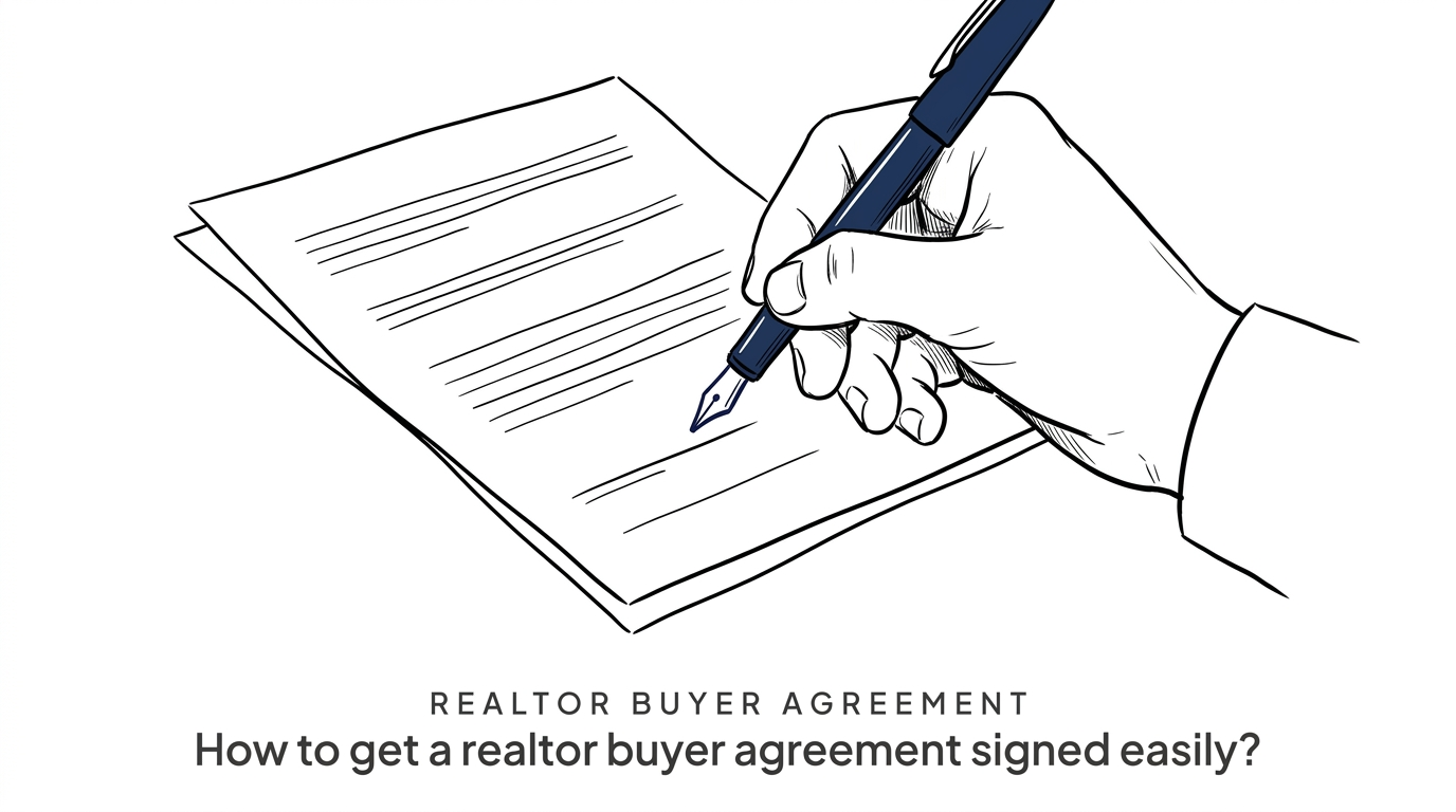 How to get a realtor buyer agreement signed easily?
