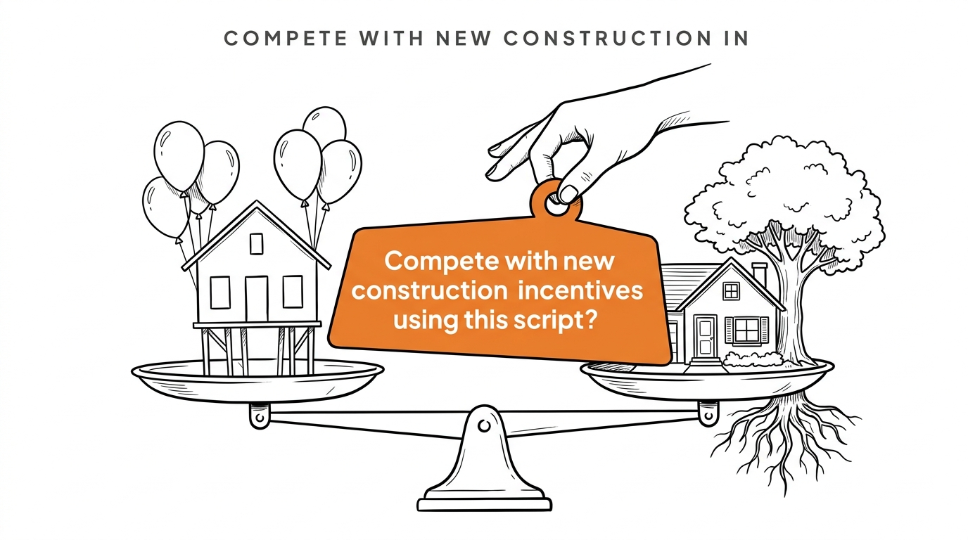 Compete with new construction incentives using this script?