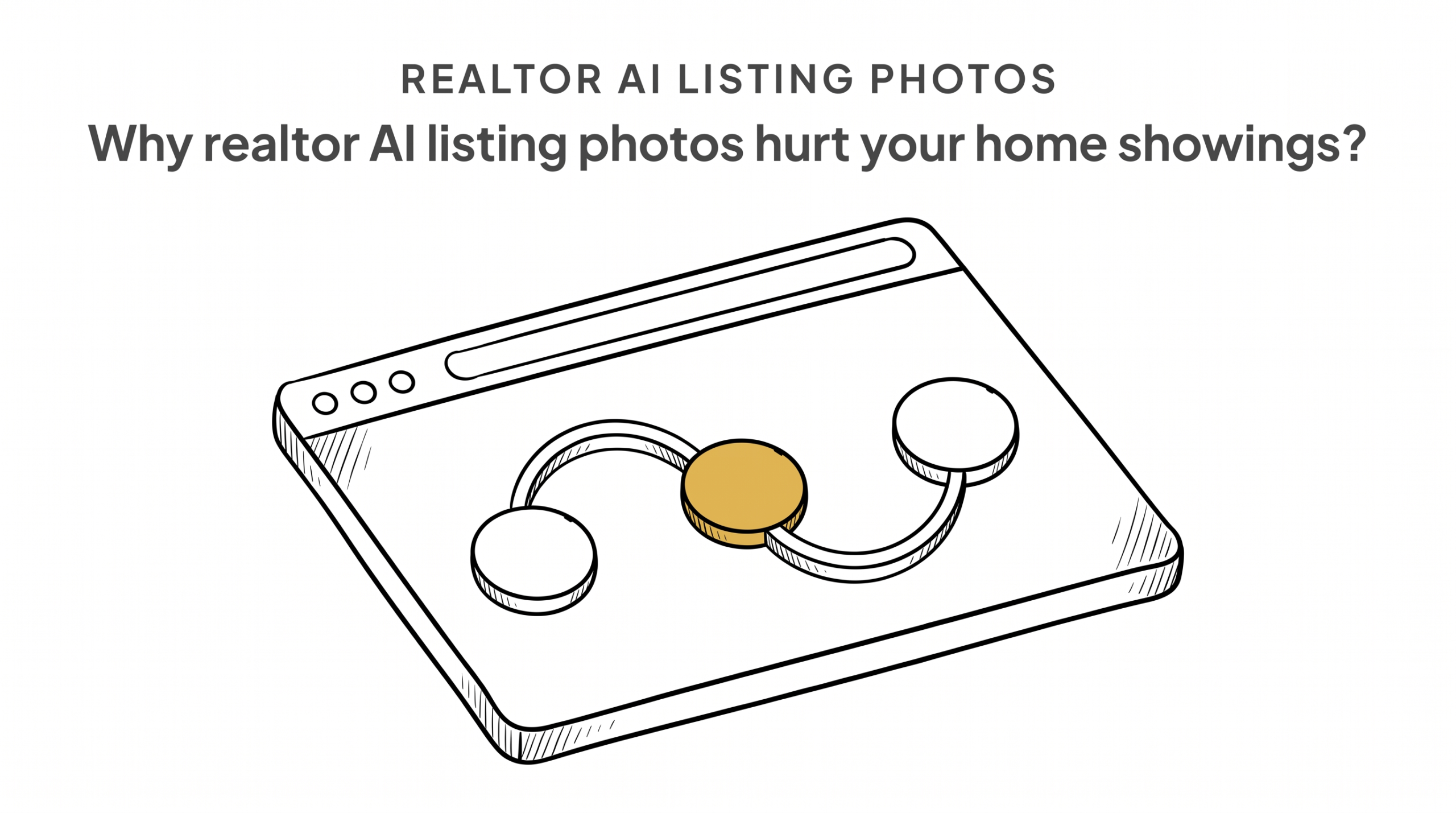Why realtor AI listing photos hurt your home showings?