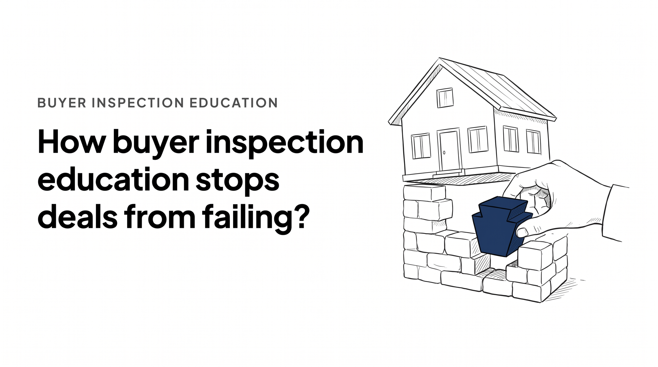 How buyer inspection education stops deals from failing?